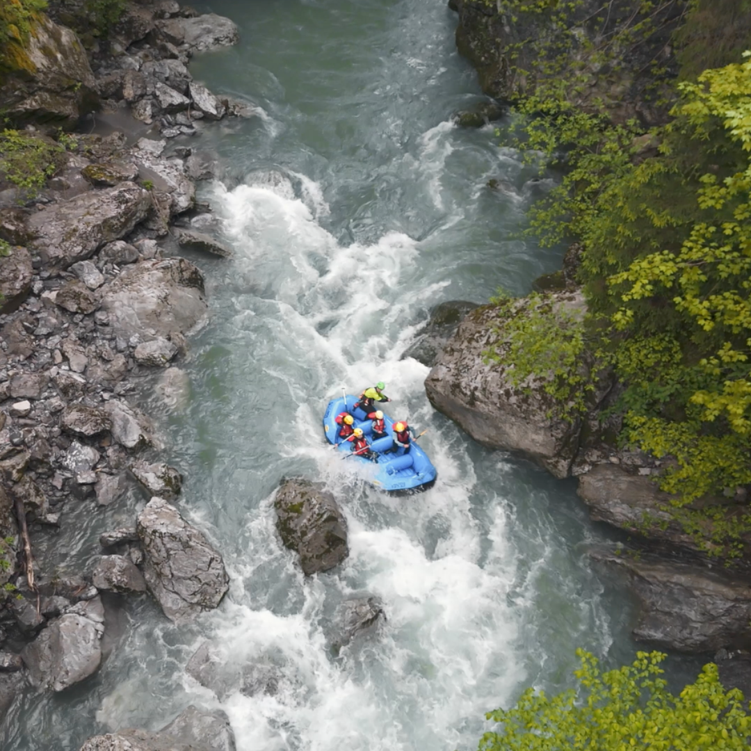 Rafting in the Pays-d’Enhaut